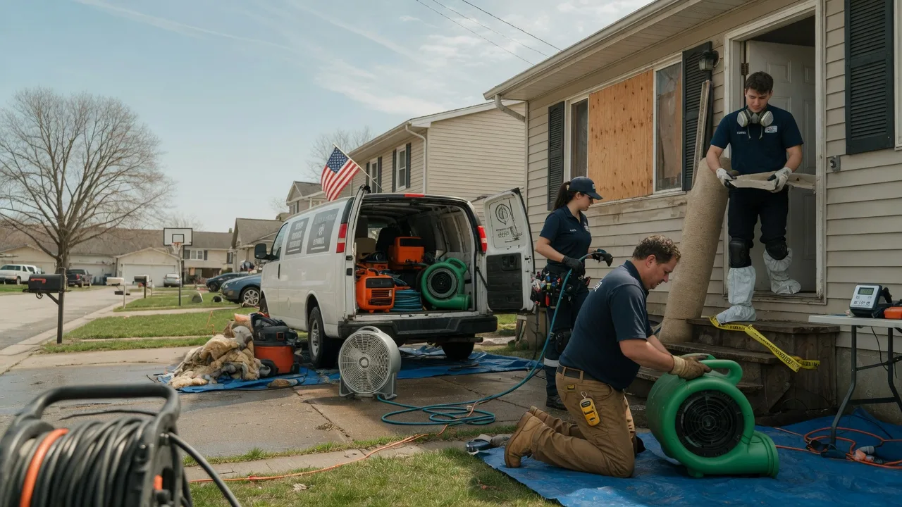 Water Damage Restoration in Central, SC near me